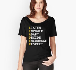 LEADER: Listen Empower Adapt Decide Encourage Respect