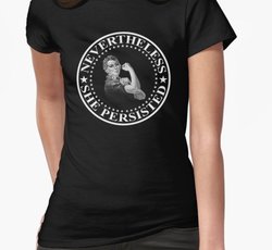 Nevertheless She Persisted - Brave Women Black/White Design