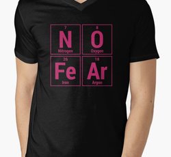 No Fear Periodic Table Elements - Science Design Pink