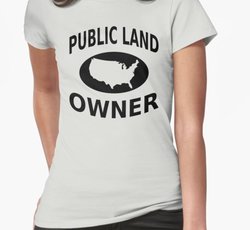 Public Land Owner - Protect Civil Rights - Black Design