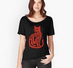 Word Art Beautiful Cat Silhouette Activist Design